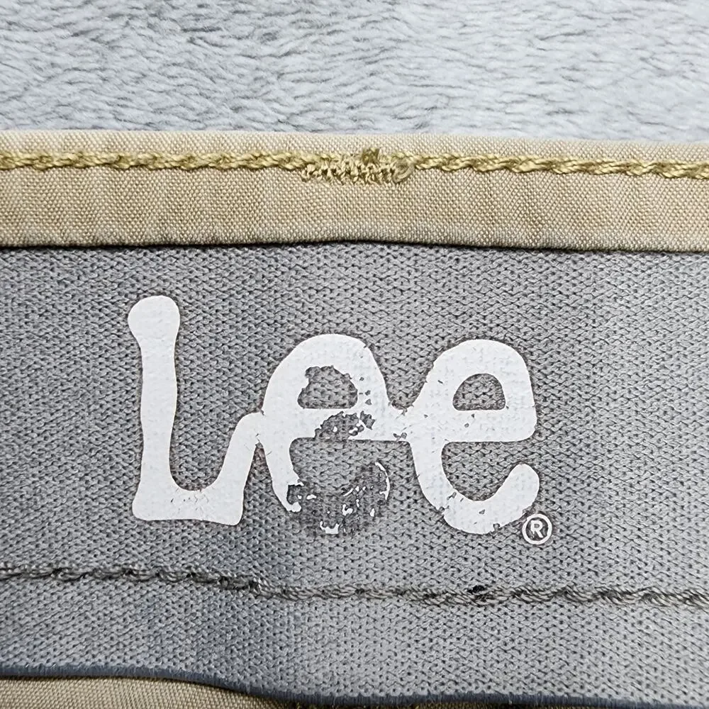 Lee Shorts Mens 30 Tan Hybrid Motion Flex Regular Fit Cargo Stretch‎ Outdoor_5